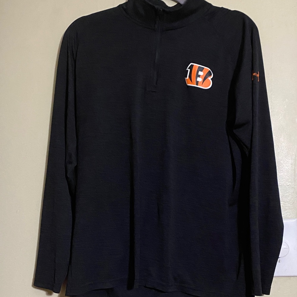 Under Armour 1/4 zip Cincinnati Bengals pullover